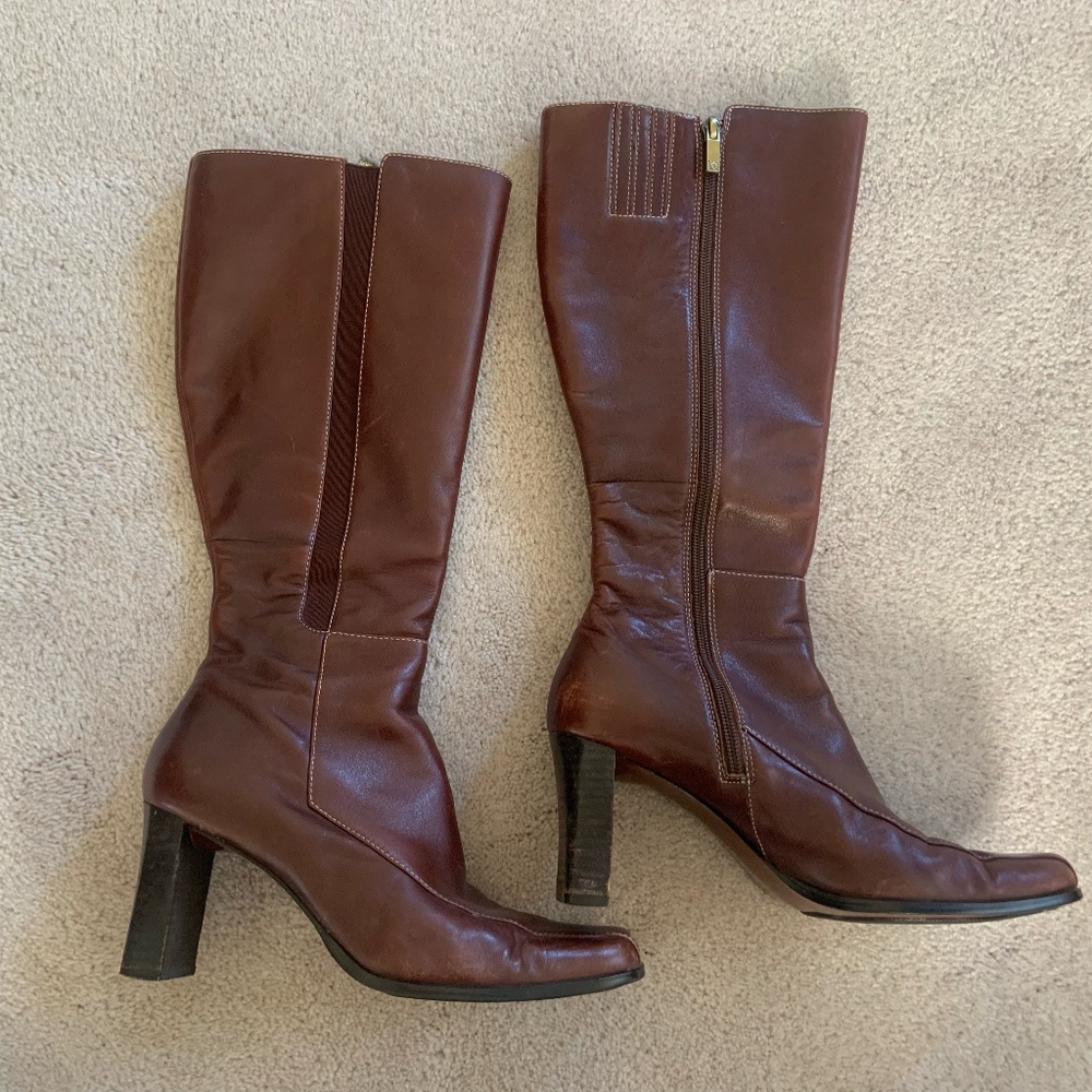 Anne Klein Leather Boots